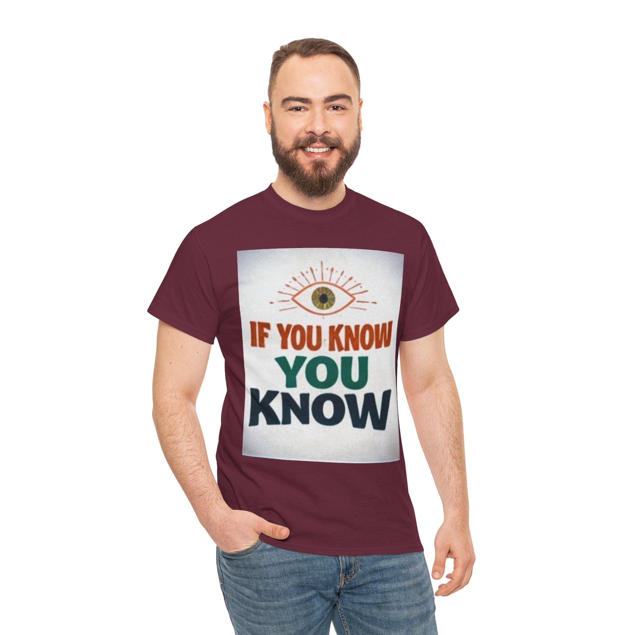 If You Know, You Know Retro Eye Tee — Vintage Graphic T-Shirt