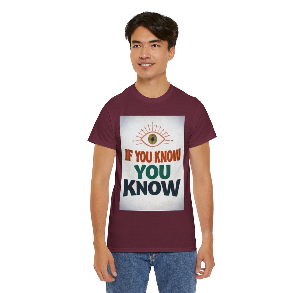 If You Know, You Know Retro Eye Tee — Vintage Graphic T-Shirt