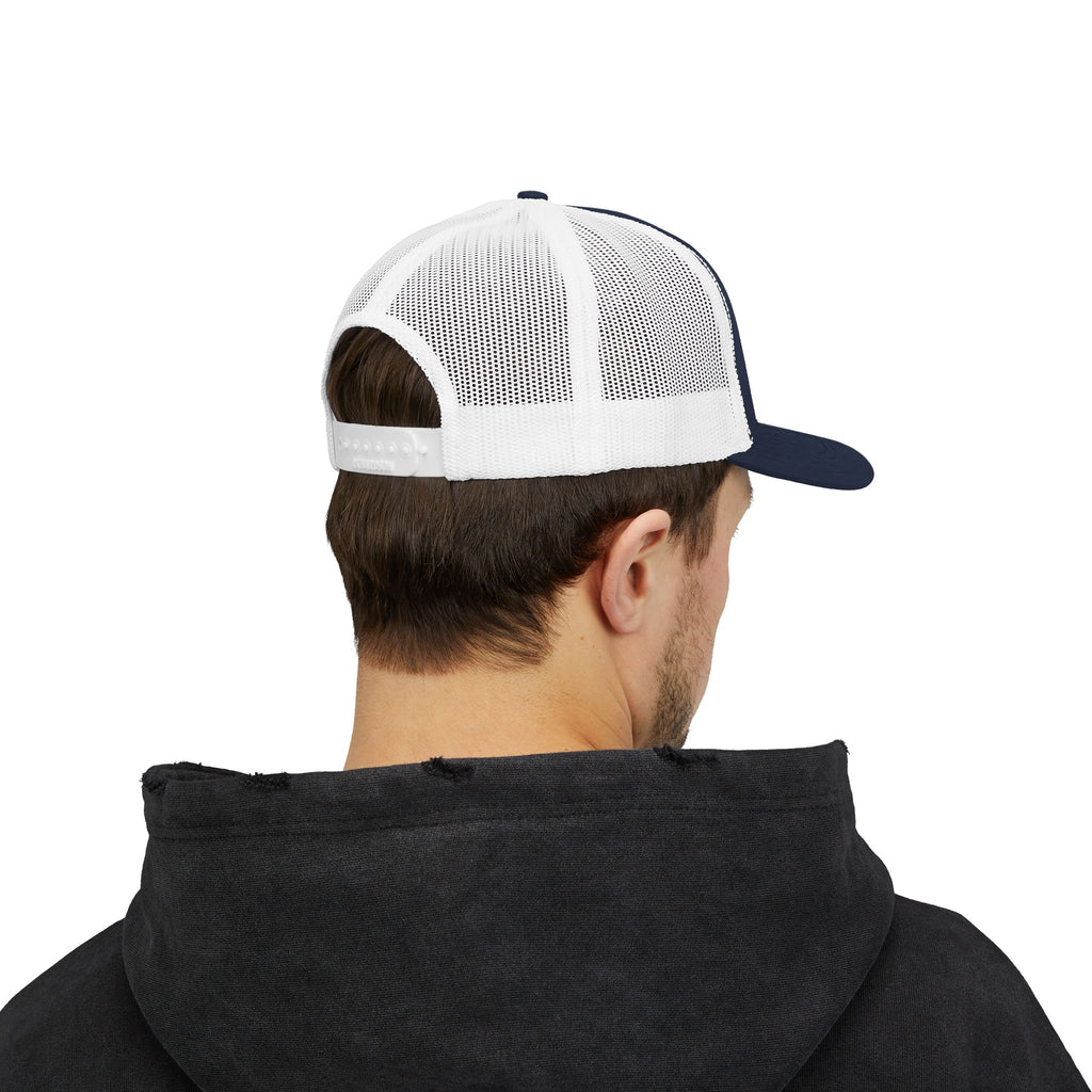 Finally Legal Snapback Trucker Cap | Rhinestone Script Mesh Back Hat