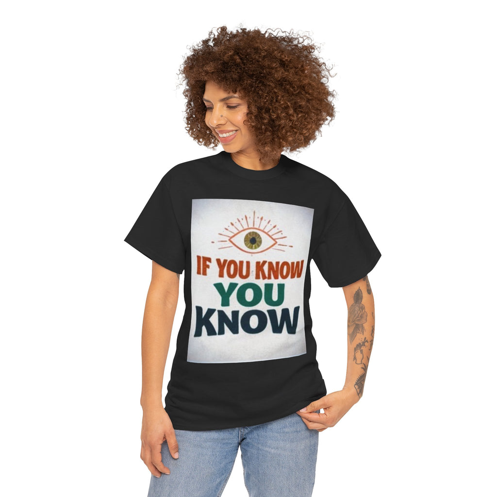 If You Know, You Know Retro Eye Tee — Vintage Graphic T-Shirt