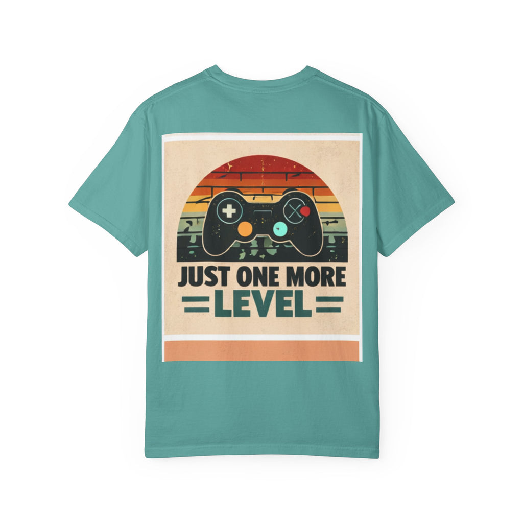 Retro Video Game Controller Just One More Level T-Shirt | Gamer Tee