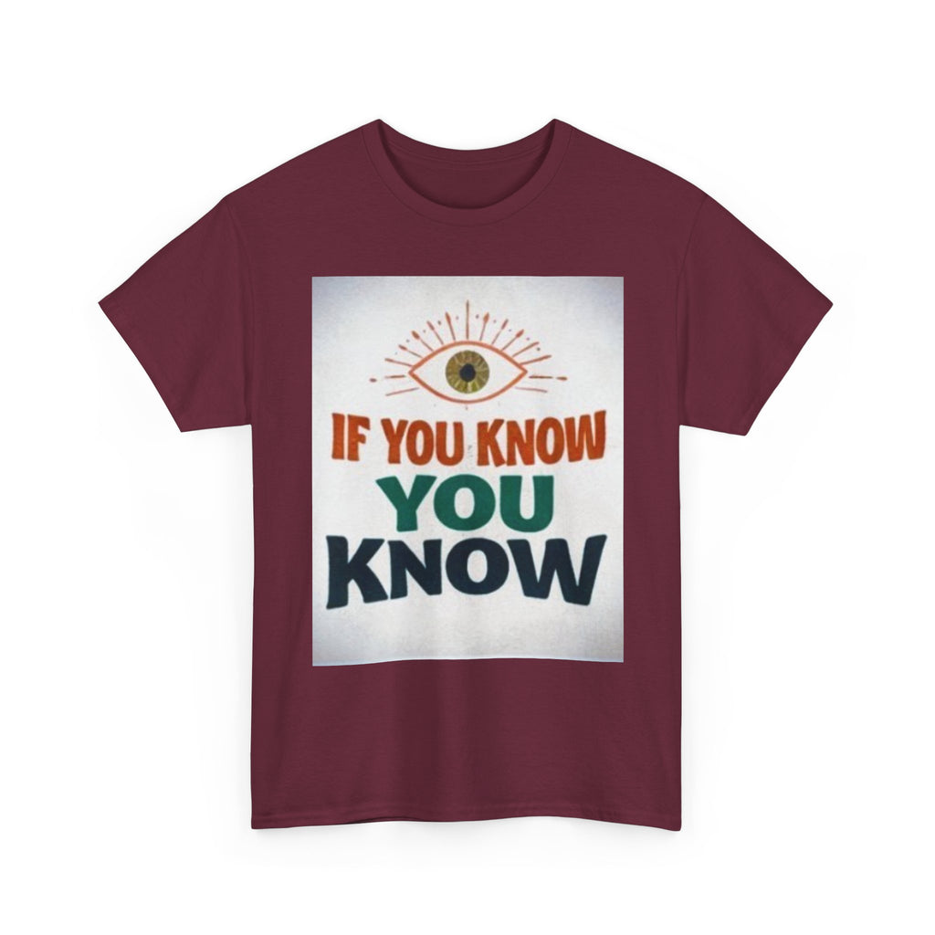 If You Know You Know Retro Eye Tee | Vintage Graphic T-Shirt