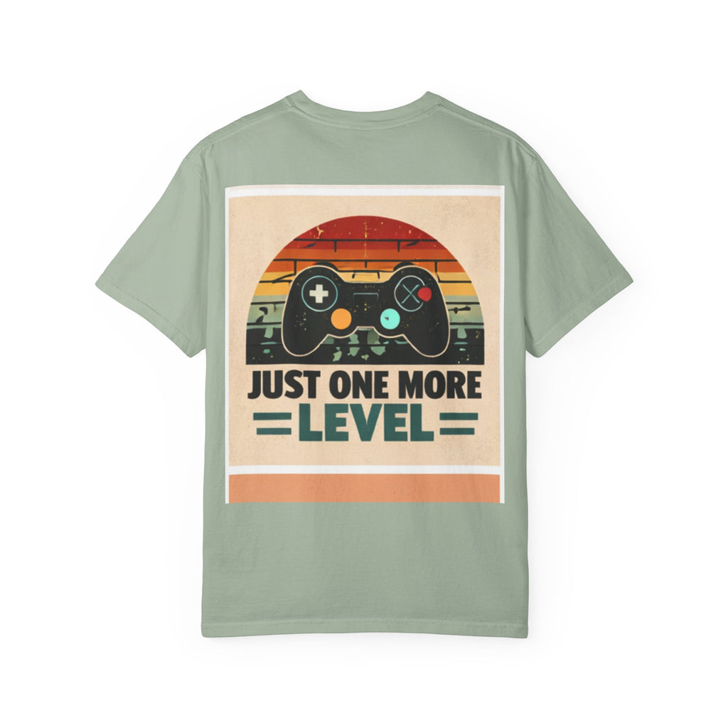 Retro Video Game Controller Just One More Level T-Shirt | Gamer Tee