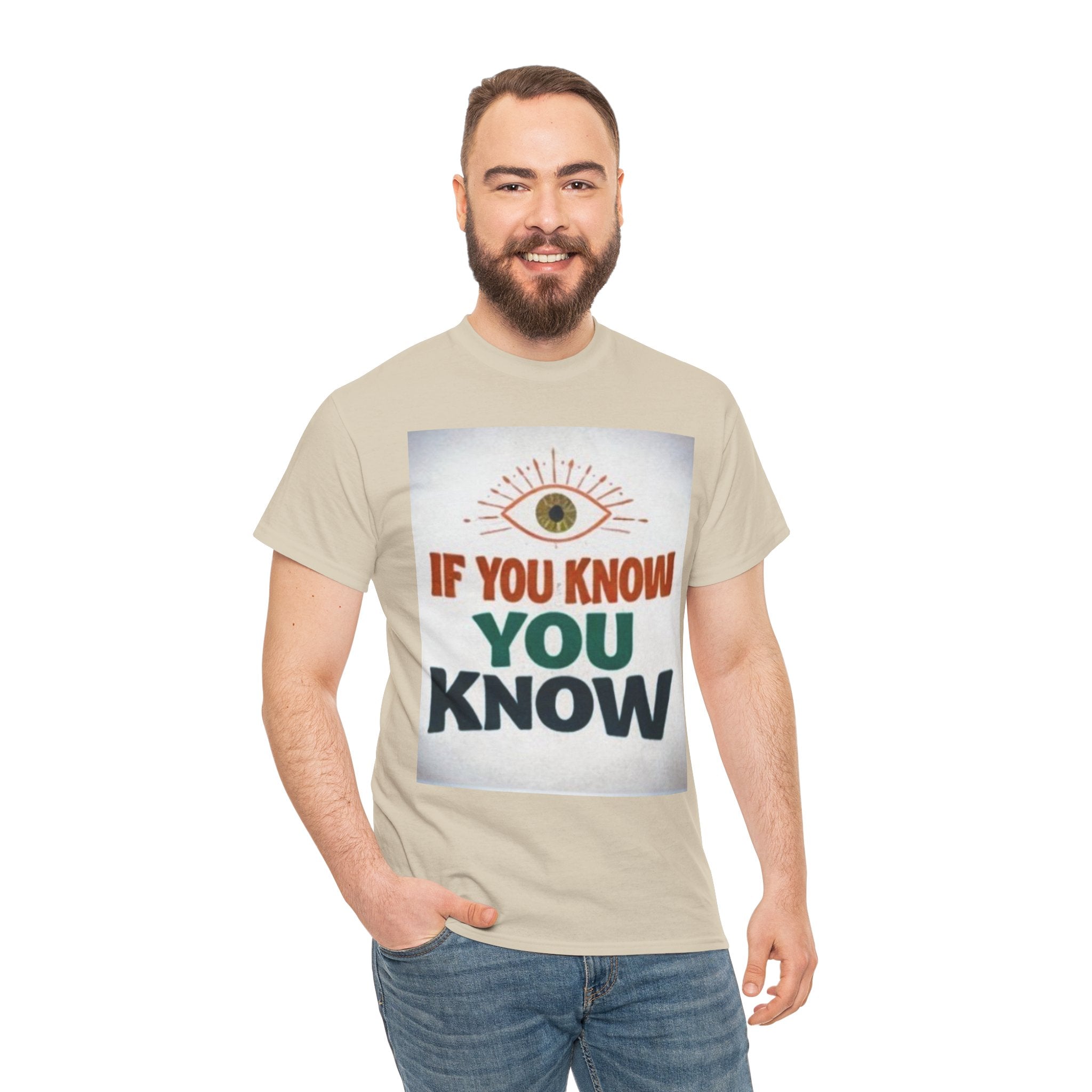 If You Know, You Know Retro Eye Tee — Vintage Graphic T-Shirt