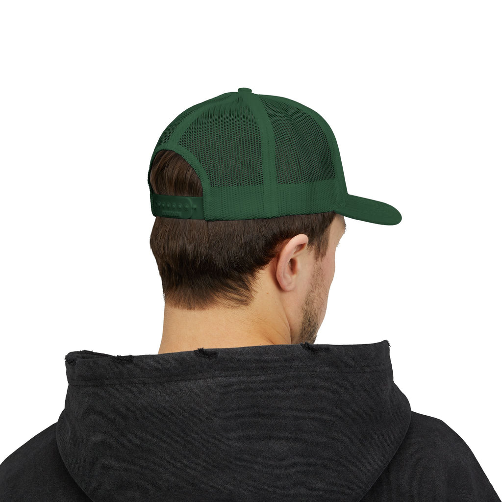 Finally Legal Snapback Trucker Cap | Rhinestone Script Mesh Back Hat