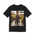 Ethnic Sunset Portrait T-Shirt | Sunset Silhouette Tee