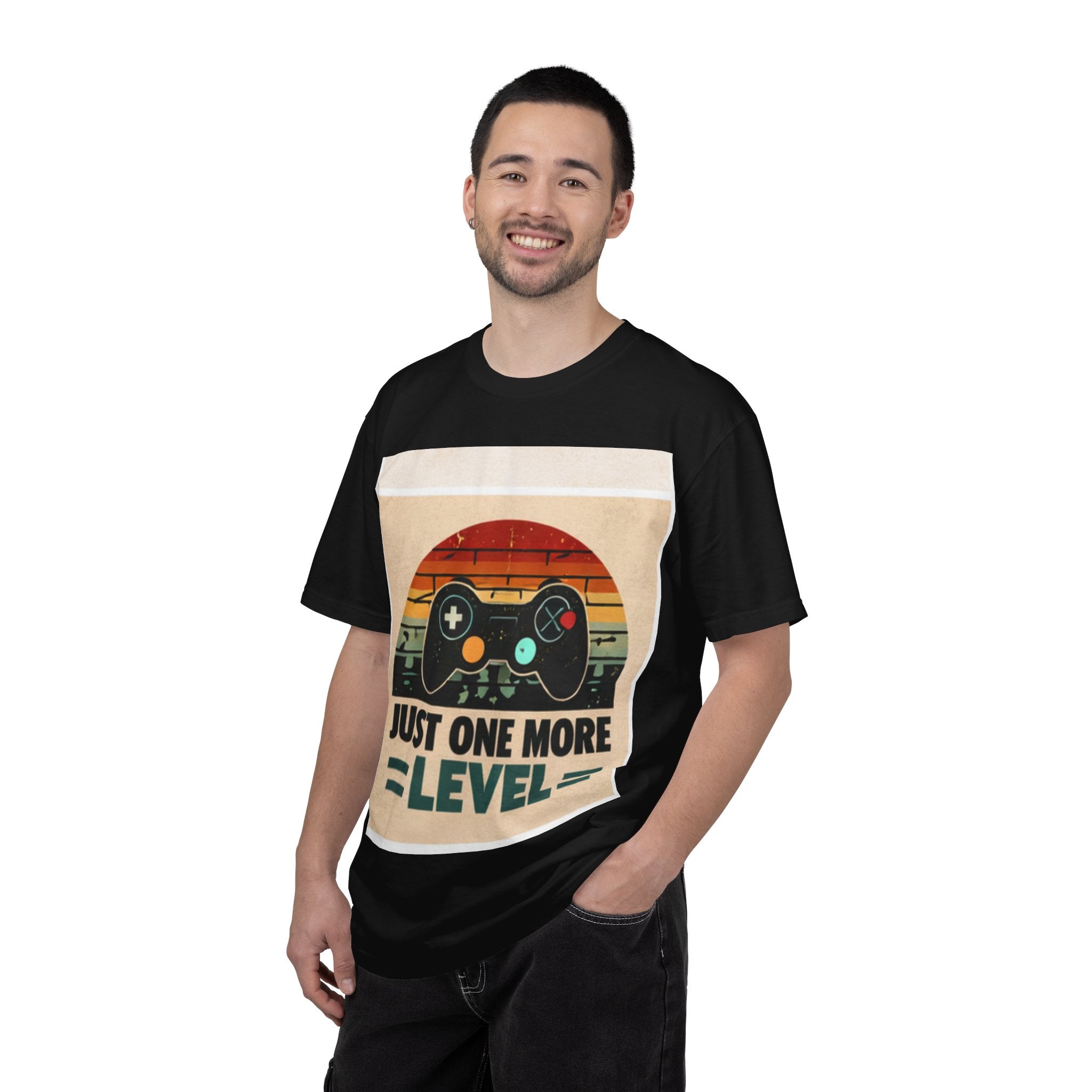 Retro Video Game Controller Just One More Level T-Shirt | Gamer Tee