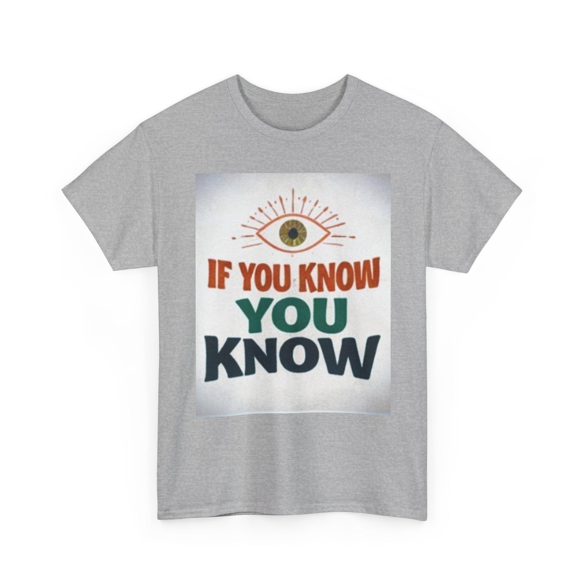 If You Know You Know Retro Eye Tee | Vintage Graphic T-Shirt