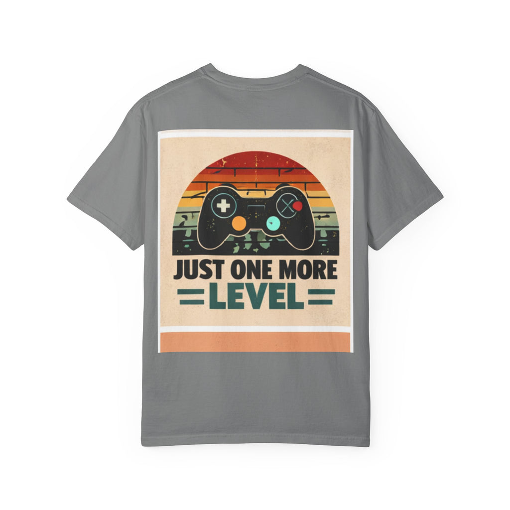 Retro Video Game Controller Just One More Level T-Shirt | Gamer Tee