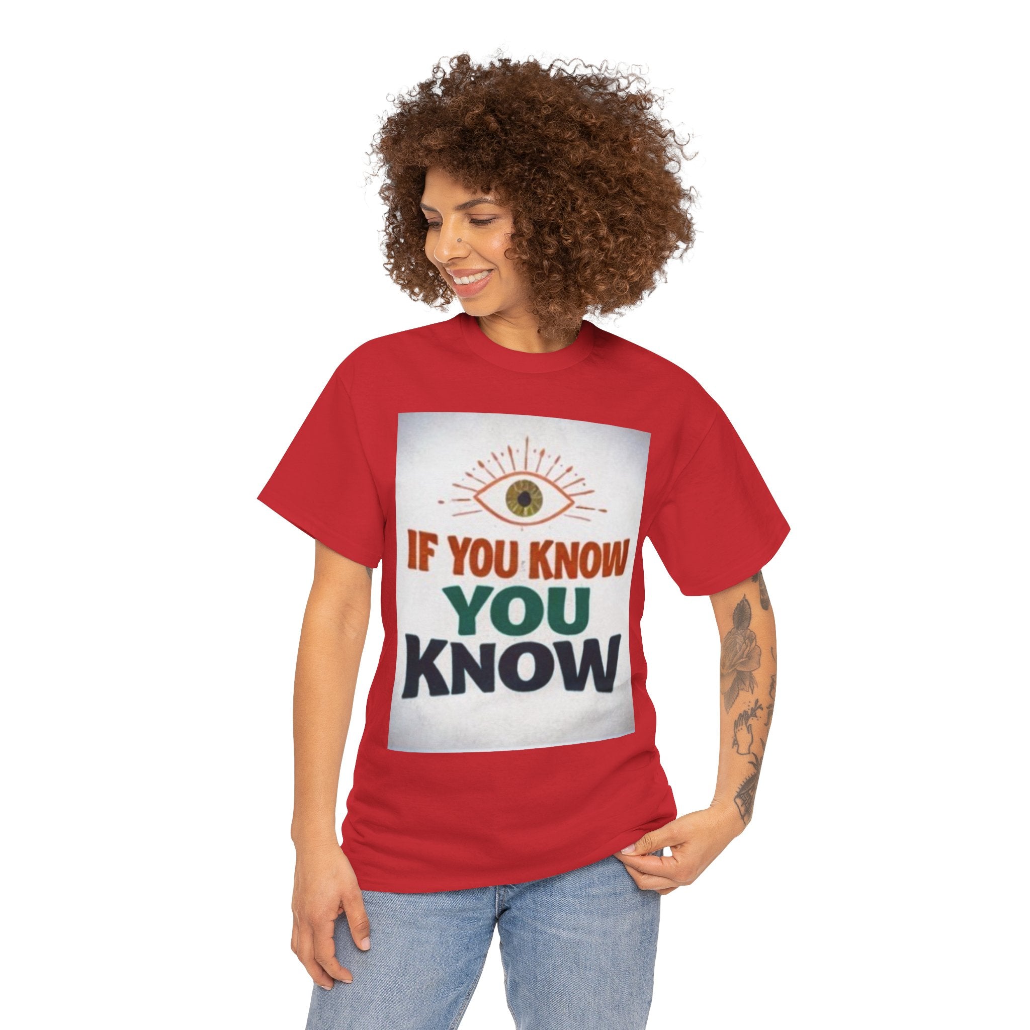 If You Know, You Know Retro Eye Tee — Vintage Graphic T-Shirt