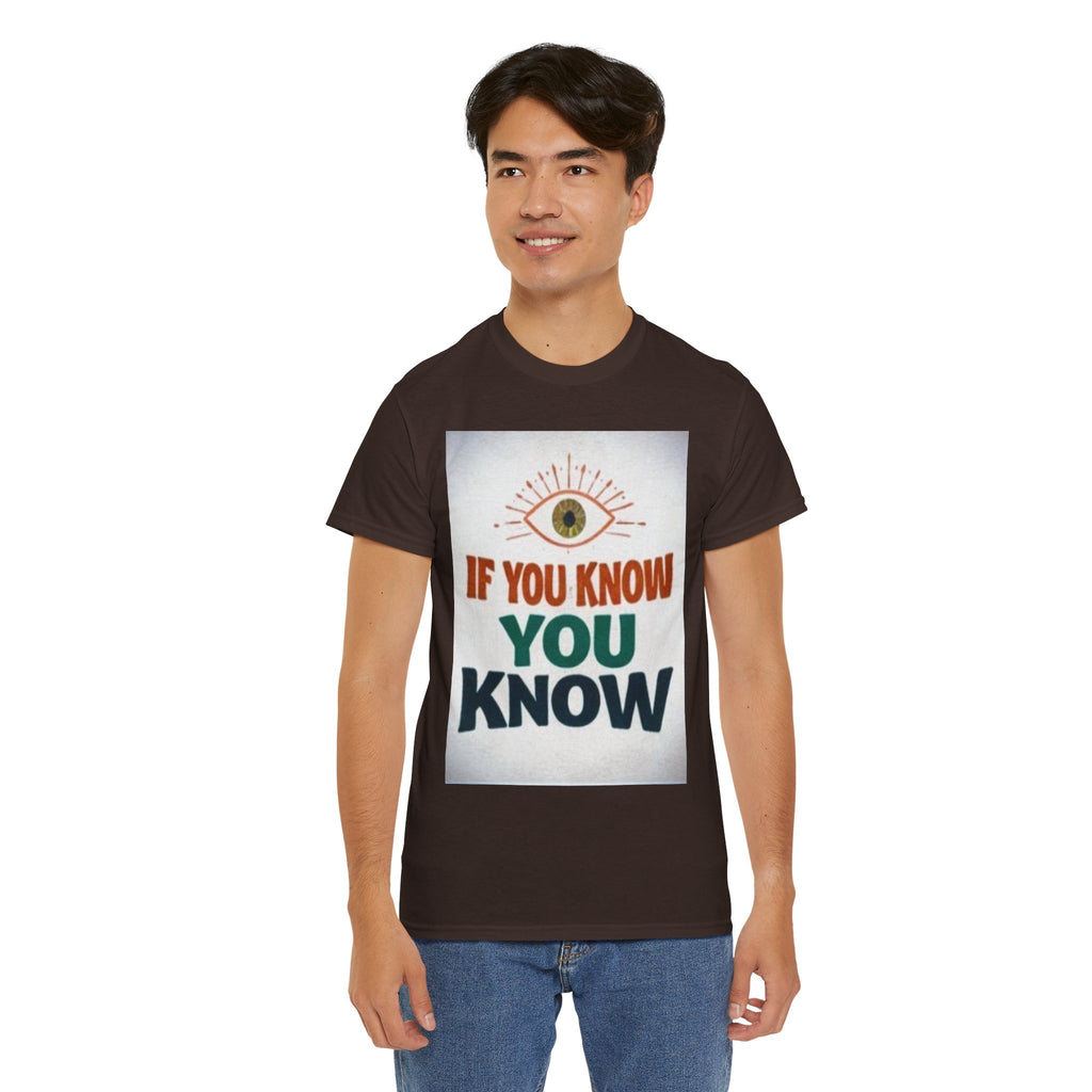If You Know, You Know Retro Eye Tee — Vintage Graphic T-Shirt