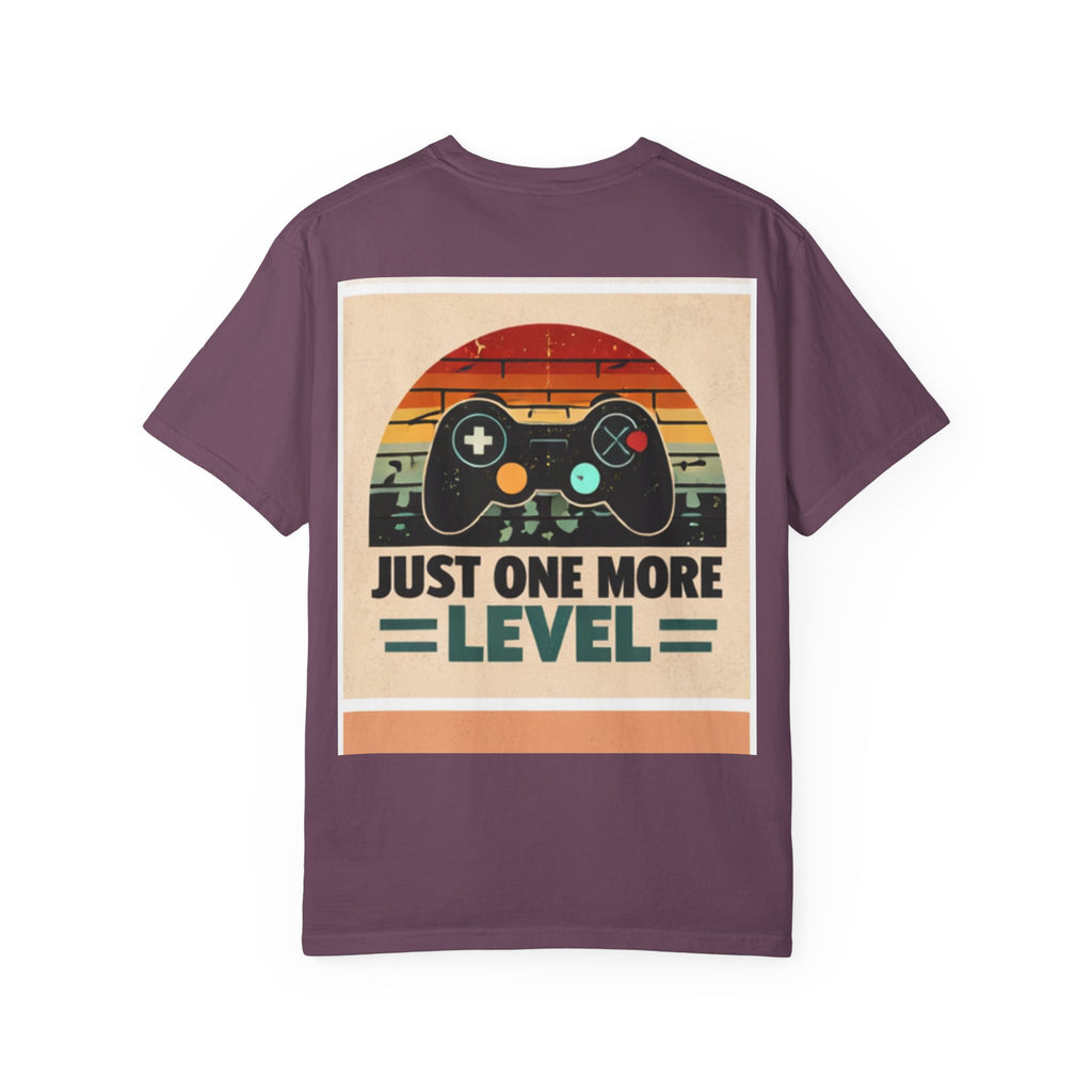 Retro Video Game Controller Just One More Level T-Shirt | Gamer Tee