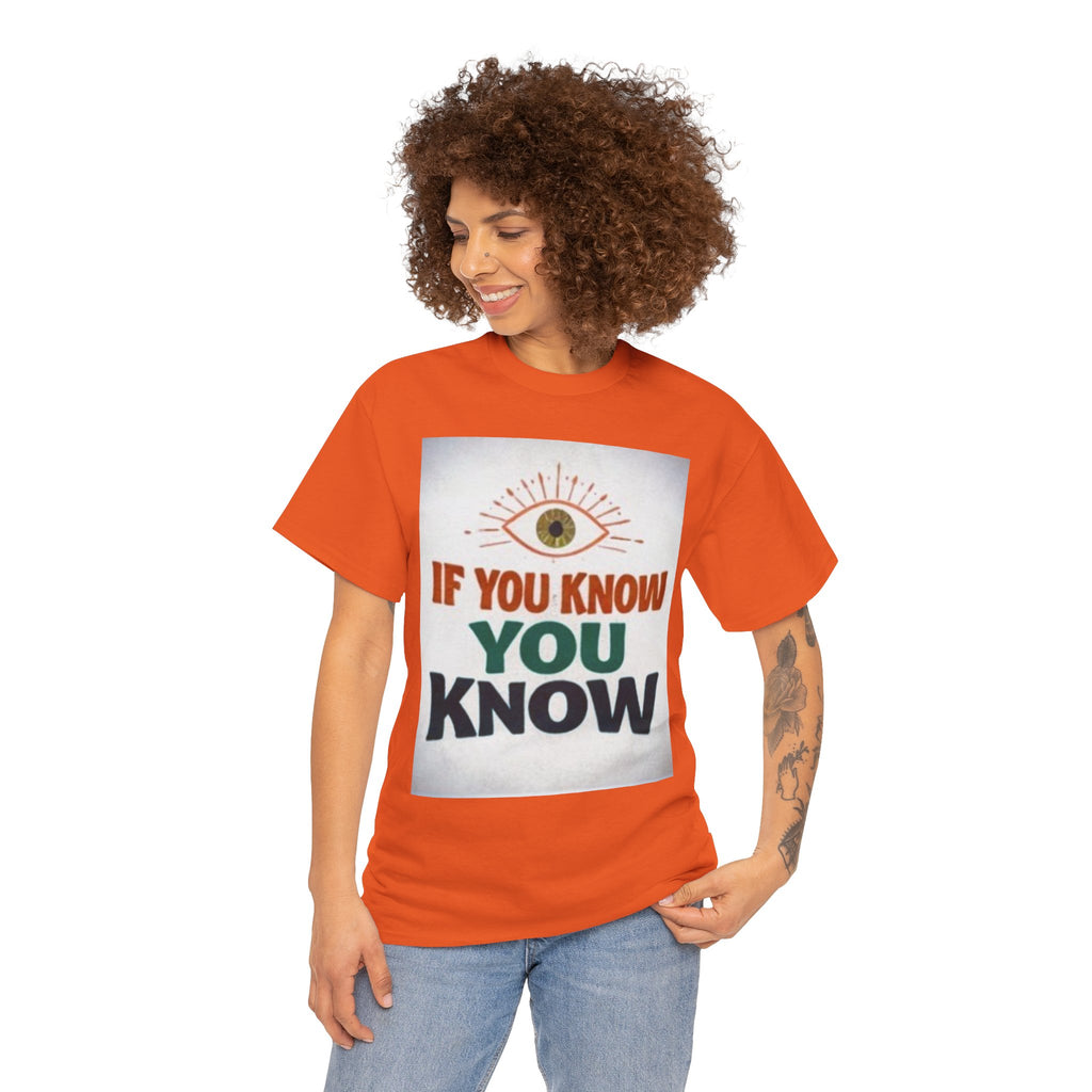 If You Know, You Know Retro Eye Tee — Vintage Graphic T-Shirt