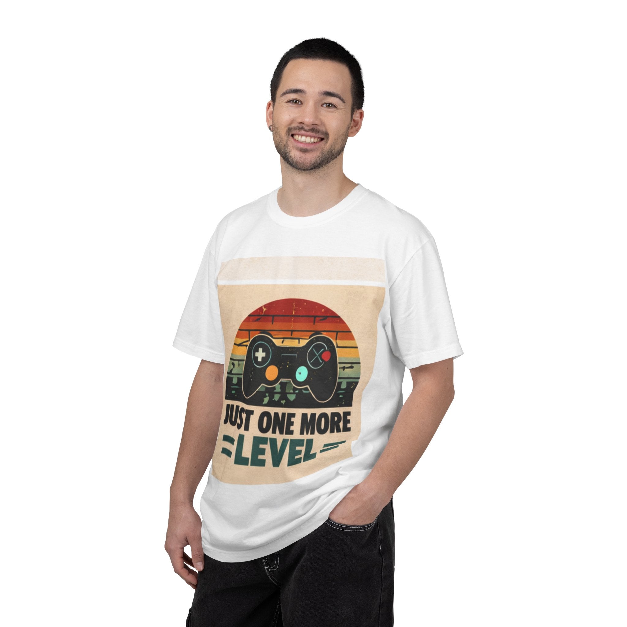 Retro Video Game Controller Just One More Level T-Shirt | Gamer Tee