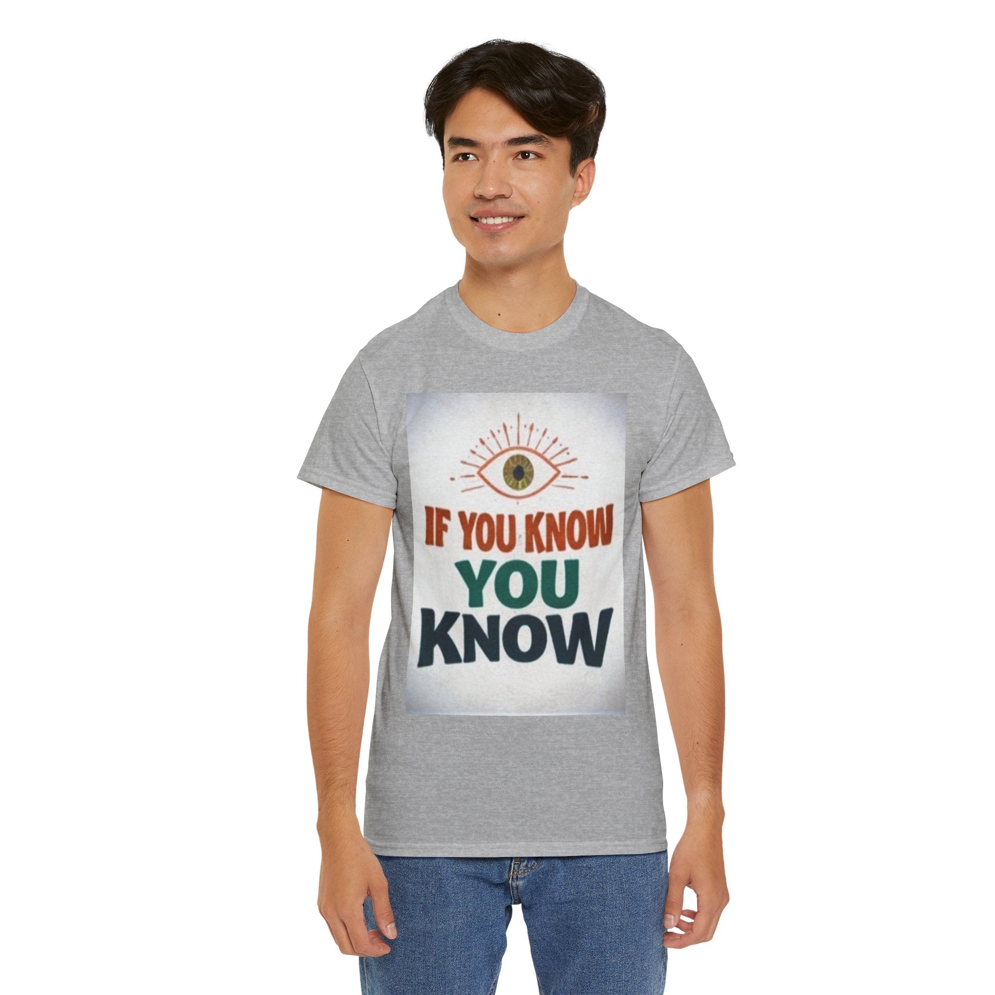 If You Know, You Know Retro Eye Tee — Vintage Graphic T-Shirt