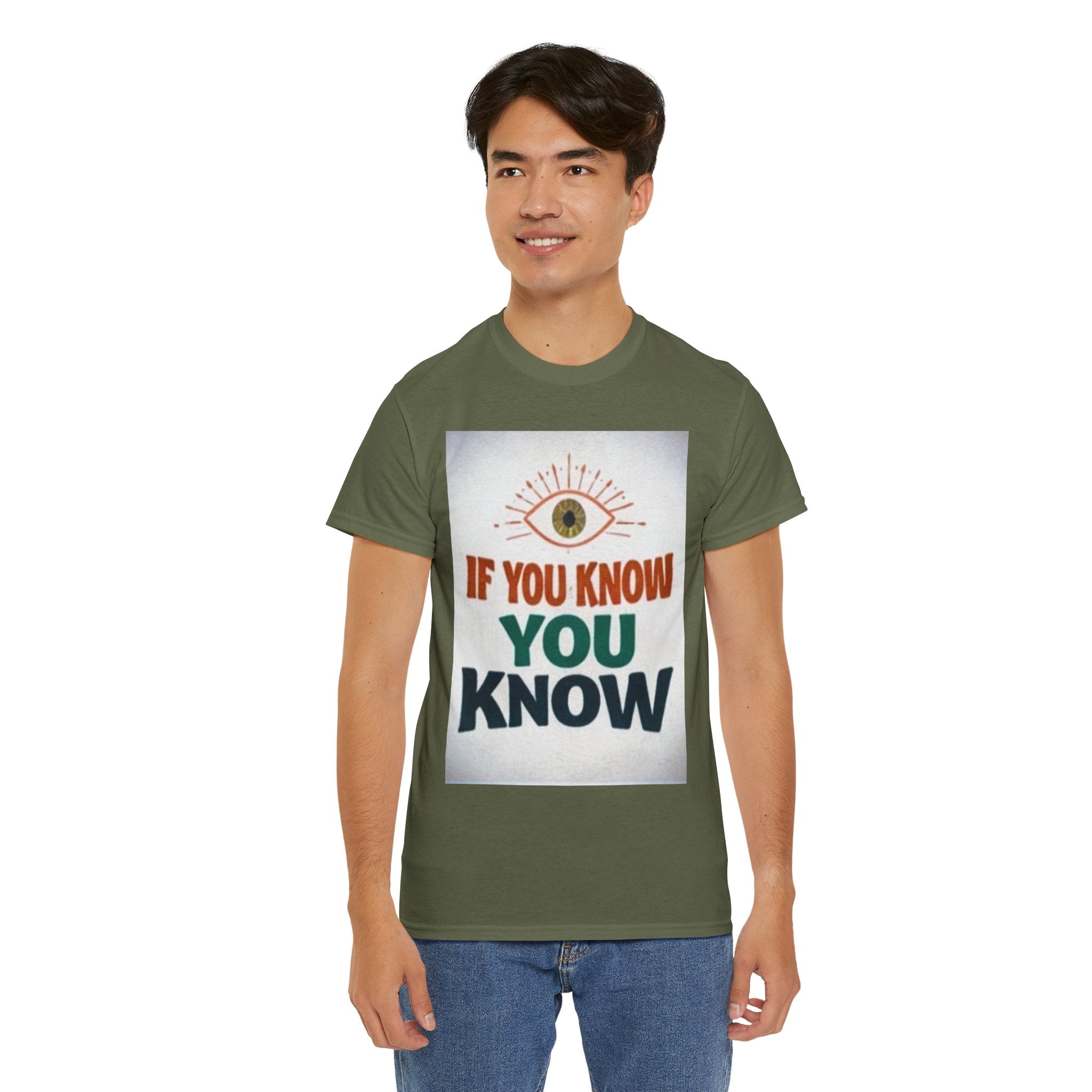 If You Know, You Know Retro Eye Tee — Vintage Graphic T-Shirt