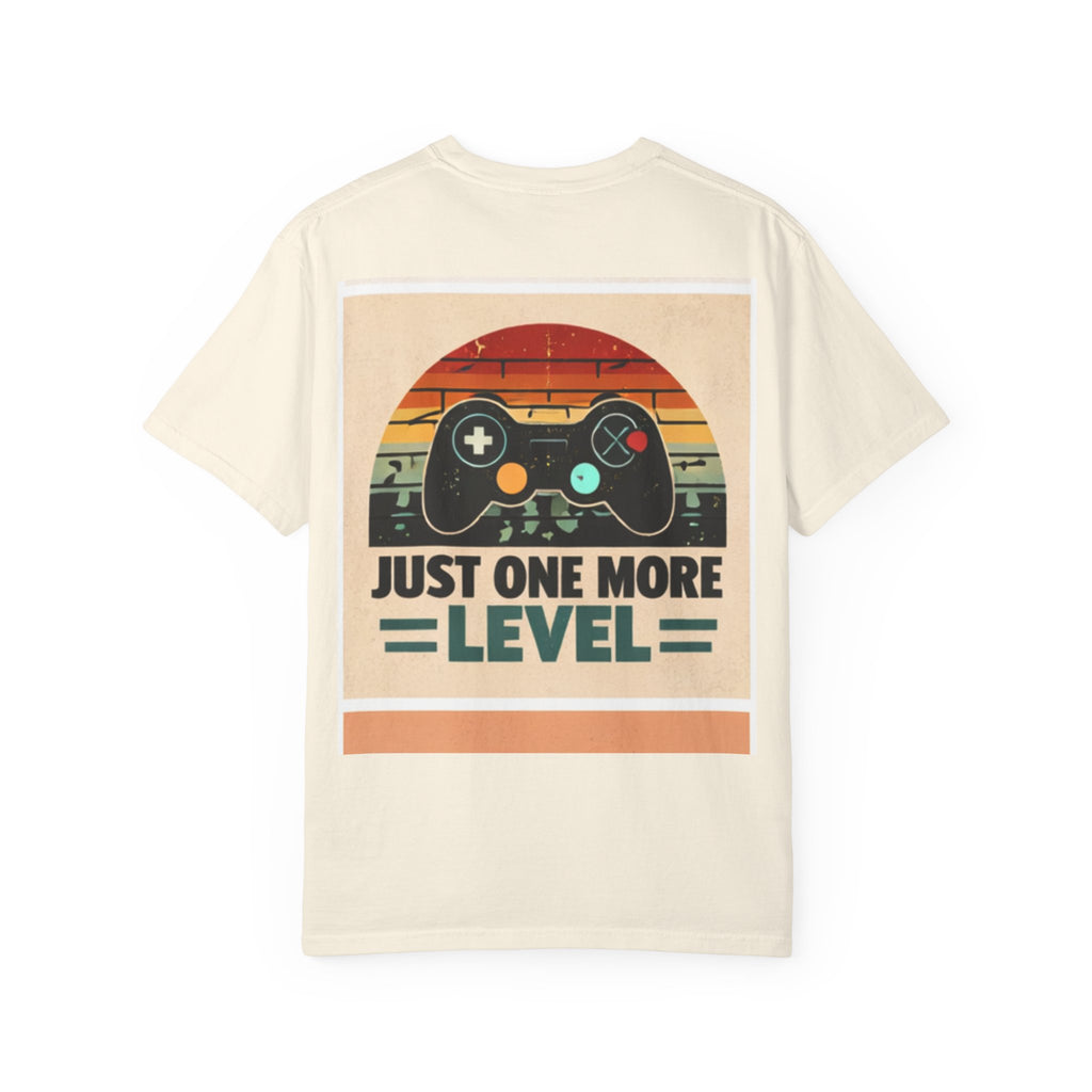 Retro Video Game Controller Just One More Level T-Shirt | Gamer Tee