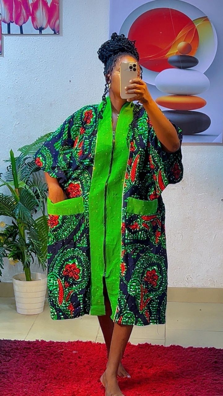 Ankara two piece set and Dresses for women, Africa Boubou