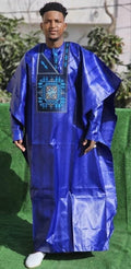 Traditional African Agbada, Men African Suit, Traditional Fabric, African Print