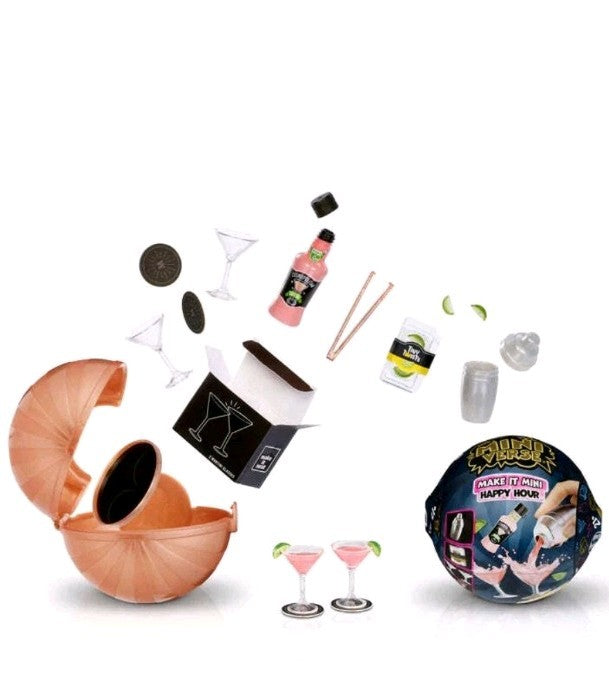 MGA's Miniverse - Make It Mini Happy Hour - Mini Collectibles for Adults 21+