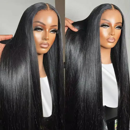 13x6 Straight Lace Front Wig 360 Lace Frontal Wig HD Transparent Lace Wigs For