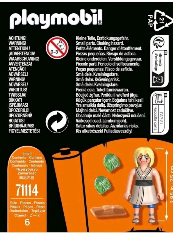 Playmobil 71114 Naruto: Tsunade Figure Set, Naruto Shippuden Anime Collectors F