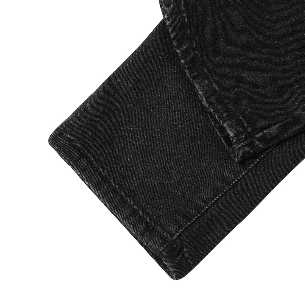 2025 New Street Skinny Ripped Jeans Men Denim Pencil Pants Wash Casual Mid