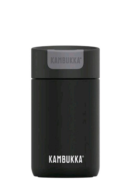Kambukka Olympus 300ml Jet Black thermal mug Kambukka