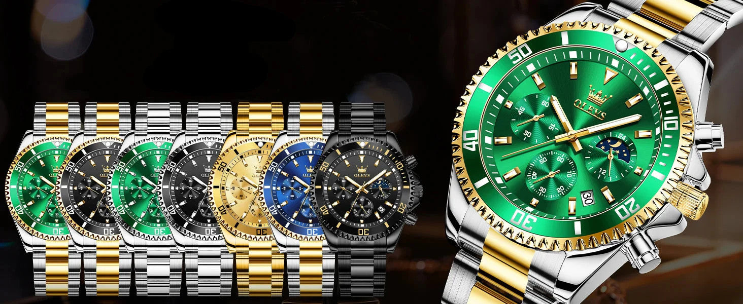 Men's Watches Top Brand Luxury Watch for Men Original Waterproof Stainless