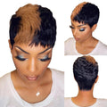 Short Bob Wig Human Hair Wigs Pixie Cut Wig For Black Women Brazilian Remy Hair
