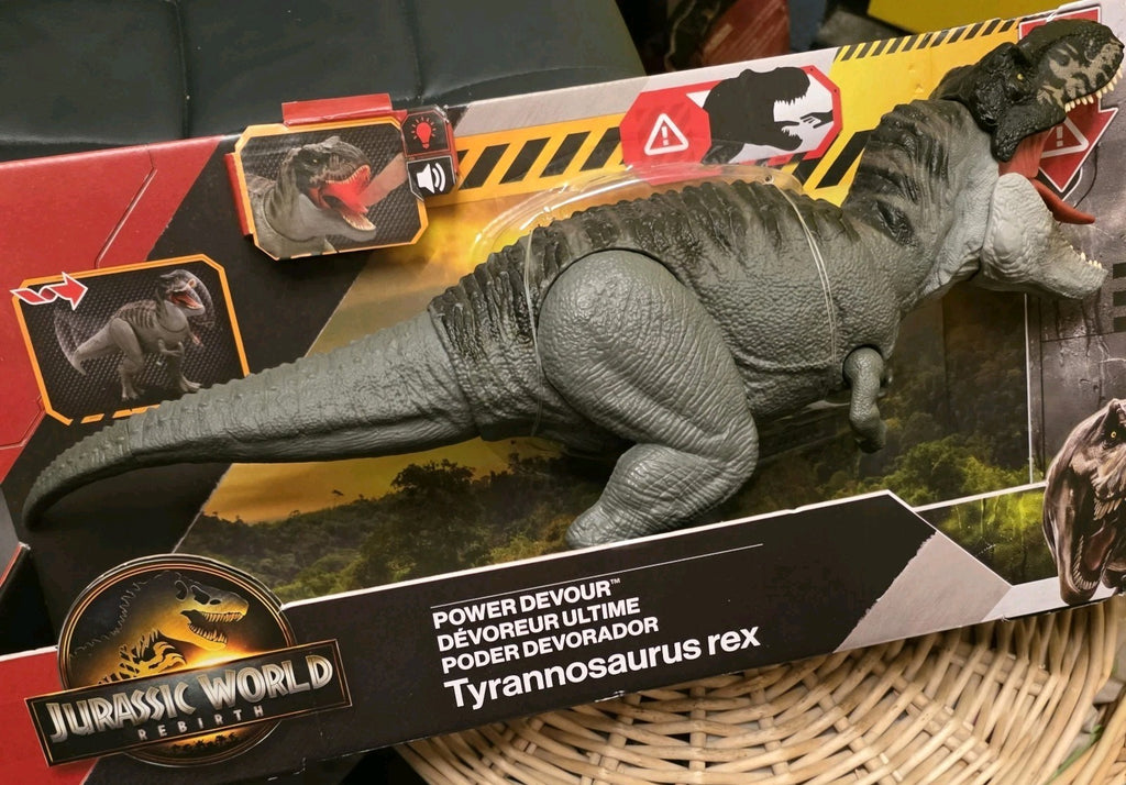Mattel Jurassic World Dominion Super Colossal Tyrannosaurus Rex ​Action Figure