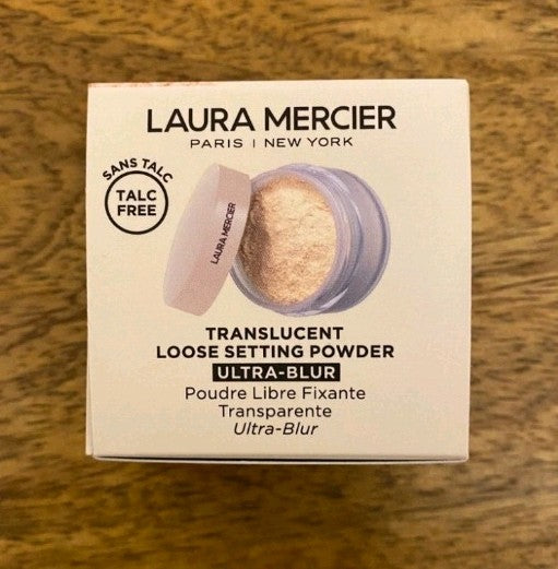 Laura Mercier Loose Setting Powder – Translucent 0.33 Powder Long-Lasting | New