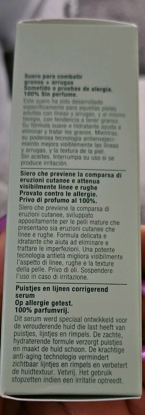 Anti-Blemish Solution Plus Line Correcting Serum by Clinique for Women 1oz Serum