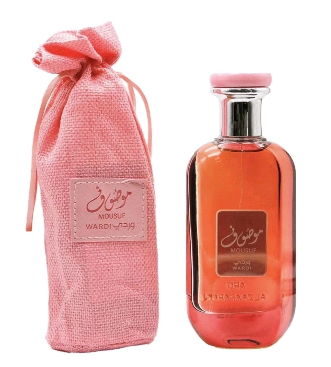 MOUSUF WARDI 100ml Eau De Parfum for Women by Ard Al Zaafaran & Free Air Freshne