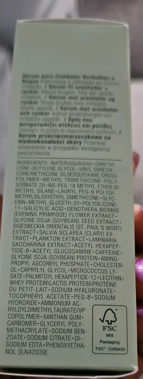 Anti-Blemish Solution Plus Line Correcting Serum by Clinique for Women 1oz Serum