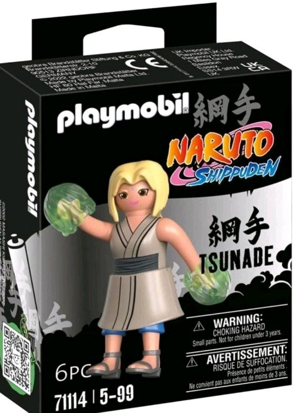 Playmobil 71114 Naruto: Tsunade Figure Set, Naruto Shippuden Anime Collectors F