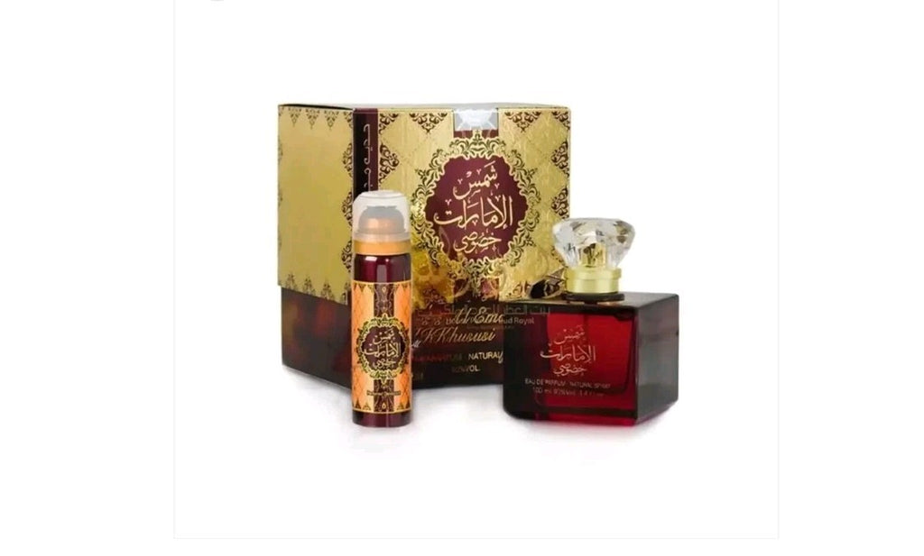 Shams Al Emarat Khususi with Deo 100ml Eau de Parfume By Ard Al Zaafaran