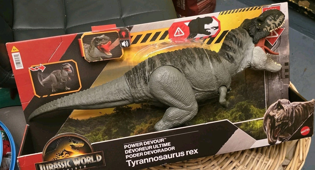 Mattel Jurassic World Dominion Super Colossal Tyrannosaurus Rex ​Action Figure