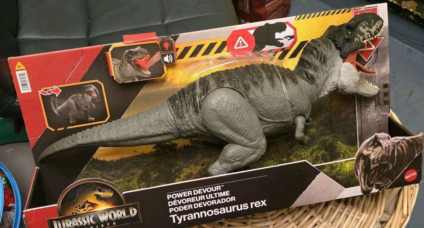 Mattel Jurassic World Dominion Super Colossal Tyrannosaurus Rex ​Action Figure