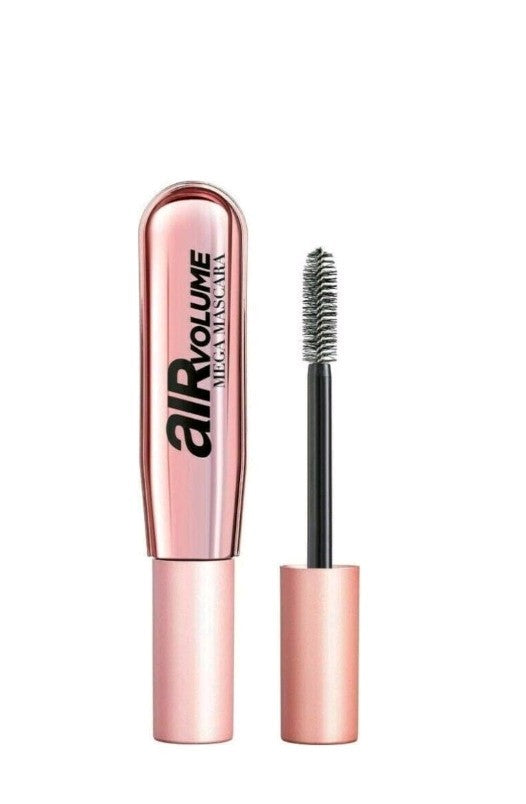 L'Oreal Paris Air Volume Mega Mascara, Black & Waterproof Black 9.4ml Brand New