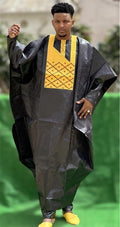 Traditional African Agbada, Men African Suit, Traditional Fabric, African Print