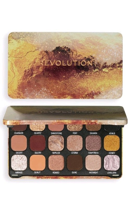 Revolution Beauty, Forever Flawless Eyeshadow Palette, 18 Pigmented Makeup Sh...