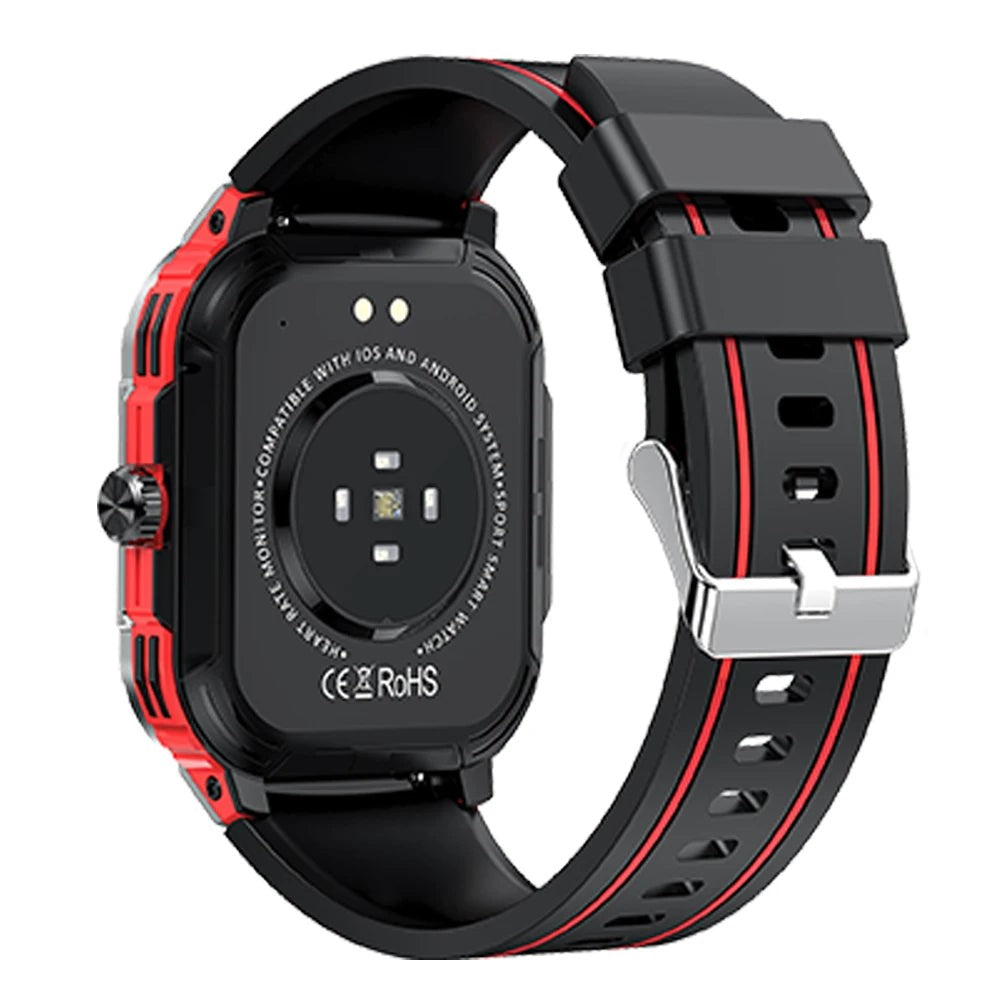 Outdoor Sports Health Monitoring BT Call Waterproof Smartwatch for Men