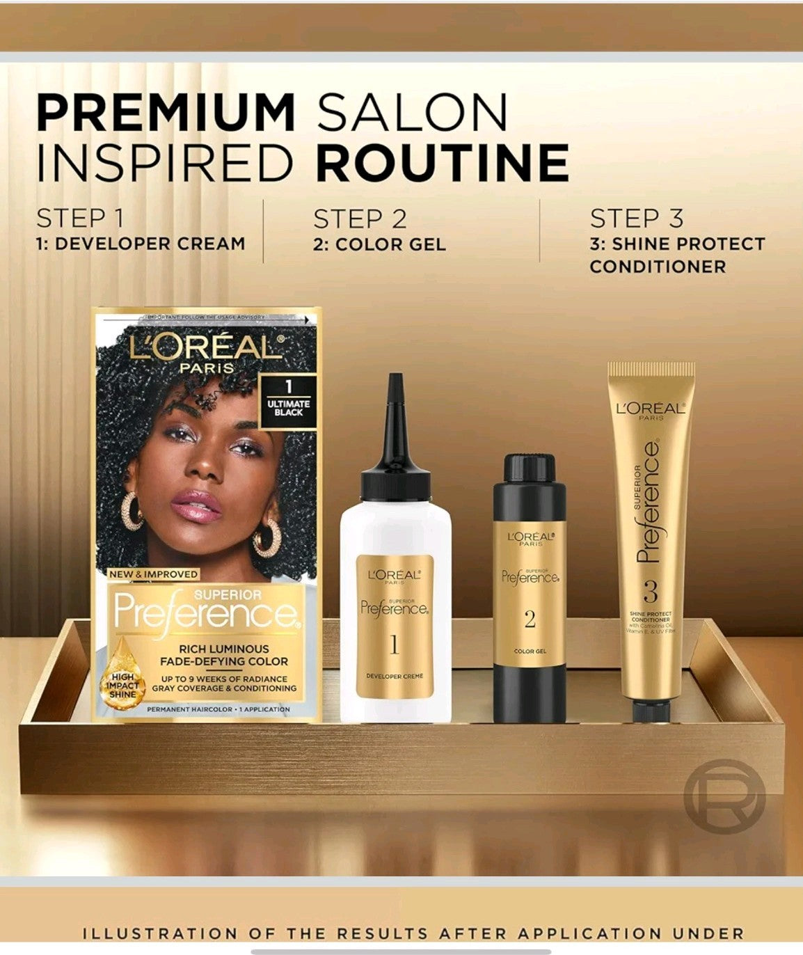 L'Oreal Preference Permanent Colour 5G Medium Golden Brown