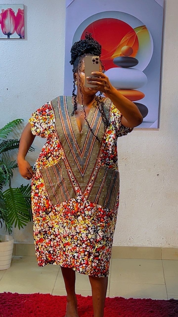 Ankara two piece set and Dresses for women, Africa Boubou