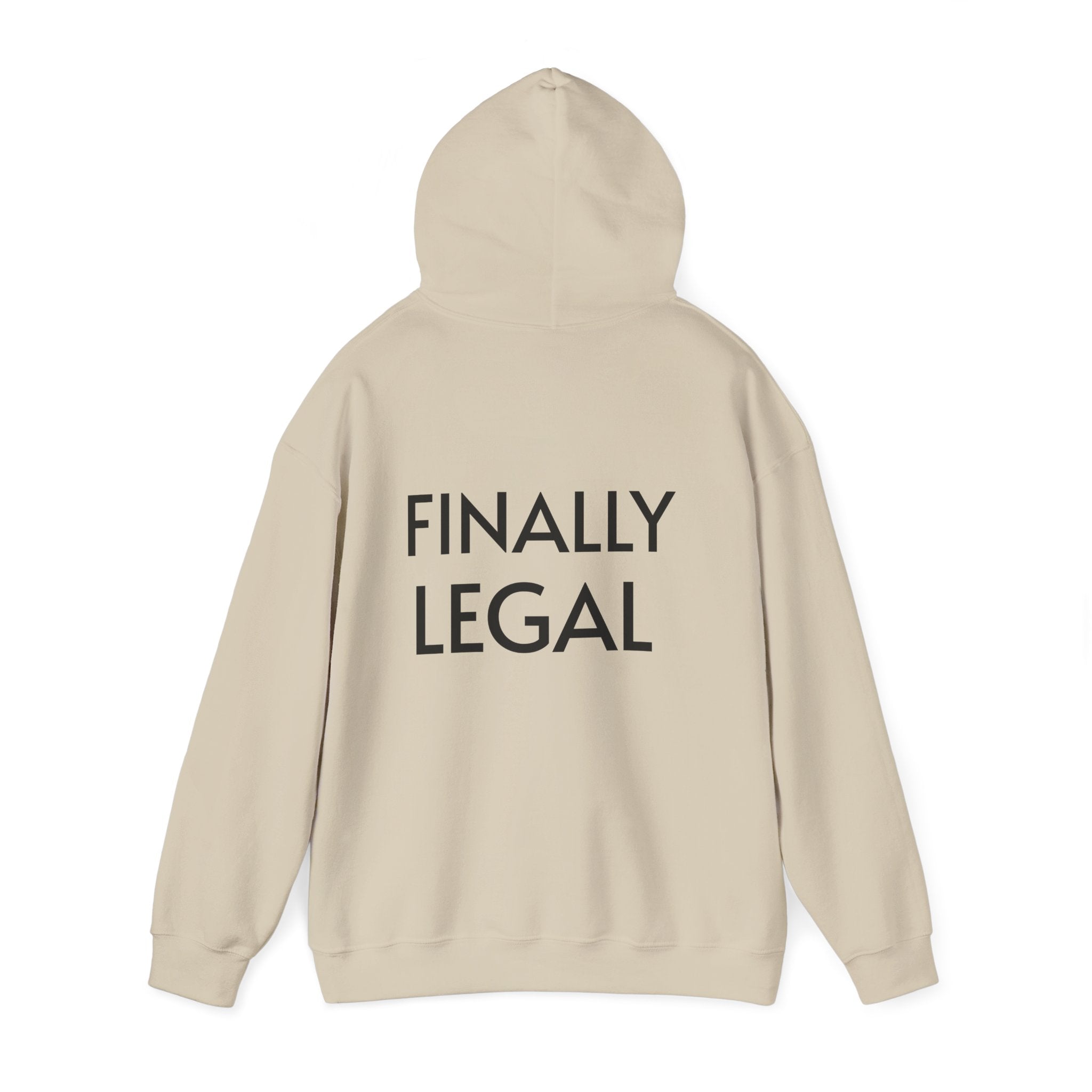 Finally Legal Hoodie | Photo Portrait African Woman Landscape