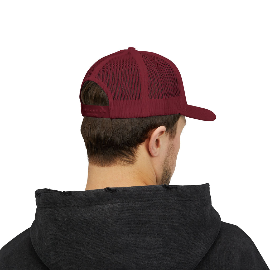 Finally Legal Snapback Trucker Cap | Rhinestone Script Mesh Back Hat