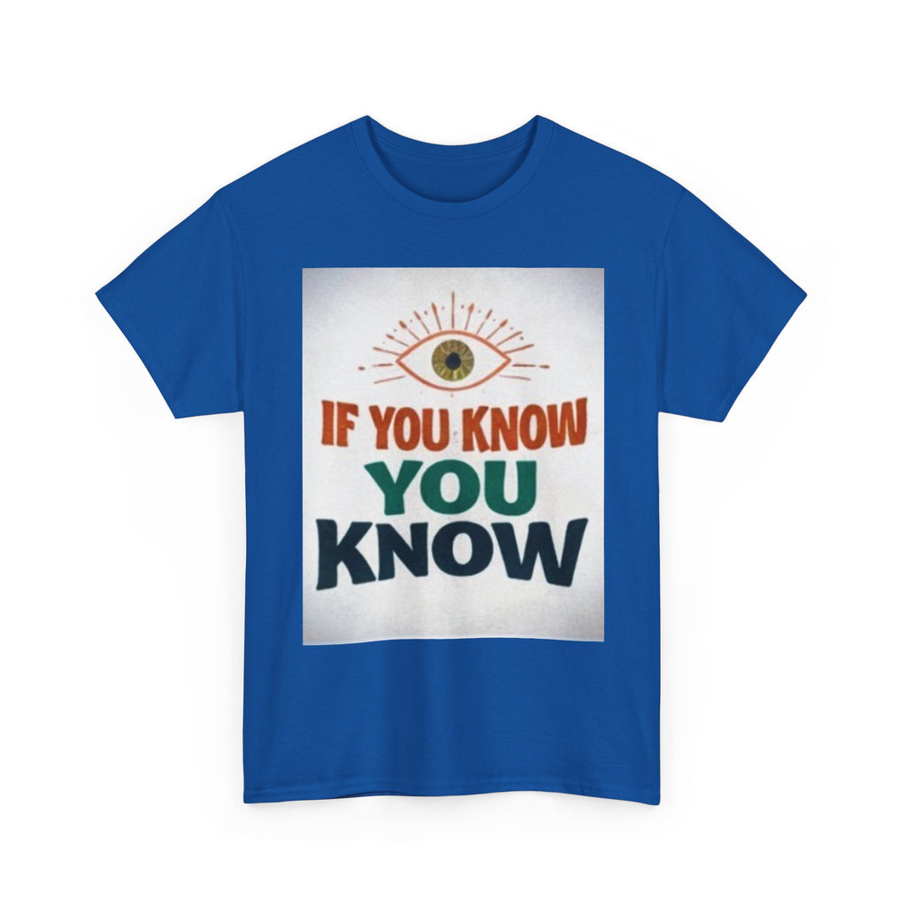 If You Know You Know Retro Eye Tee | Vintage Graphic T-Shirt
