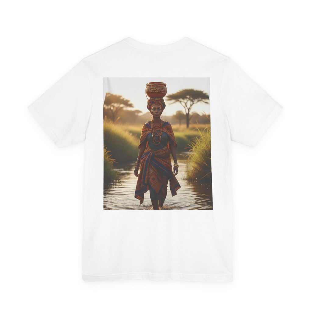 Ethnic Sunset Portrait T-Shirt | Sunset Silhouette Tee
