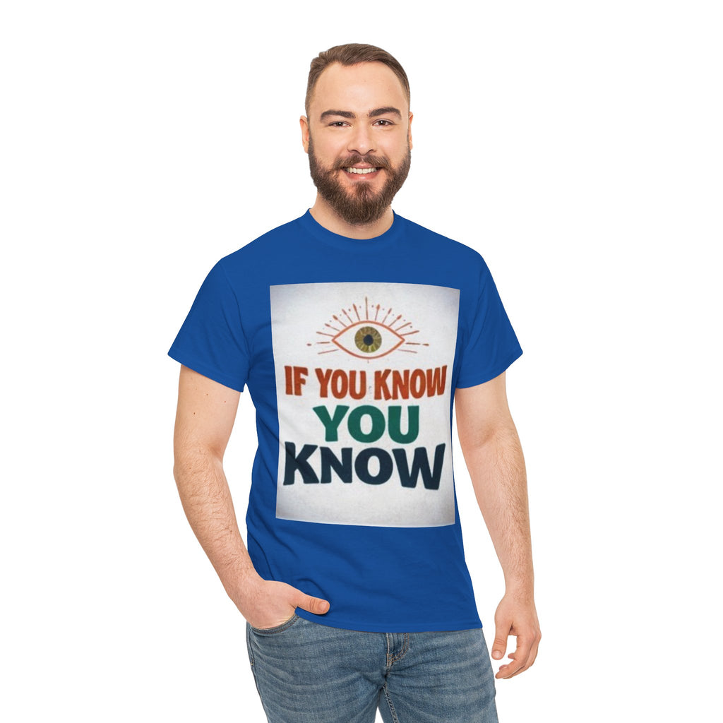 If You Know, You Know Retro Eye Tee — Vintage Graphic T-Shirt